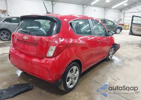 2020 Chevrolet Spark Fwd Ls Automatic из США, поврежденный, VIN KL8CB6SA5LC461237